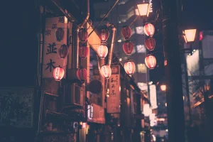 lampiony-w-japonii-na-ulicy